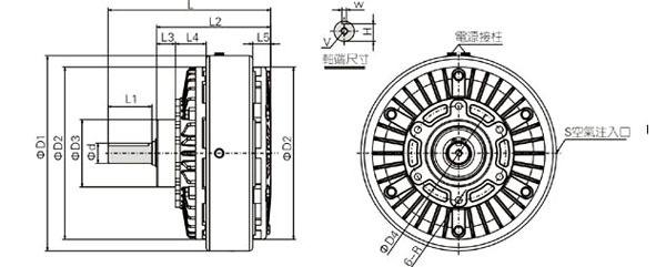 磁粉制动器能否当轴承使用，制动器厂家