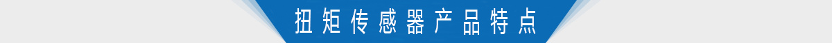 扭矩传感器产品特点