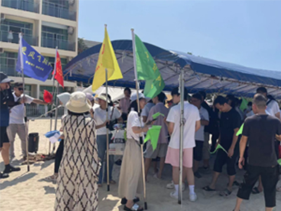 团结一心力拔山河 团队拔河比赛