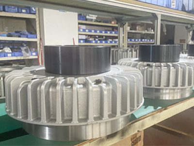 外壳旋转磁粉离合器大扭力400Nm厂家